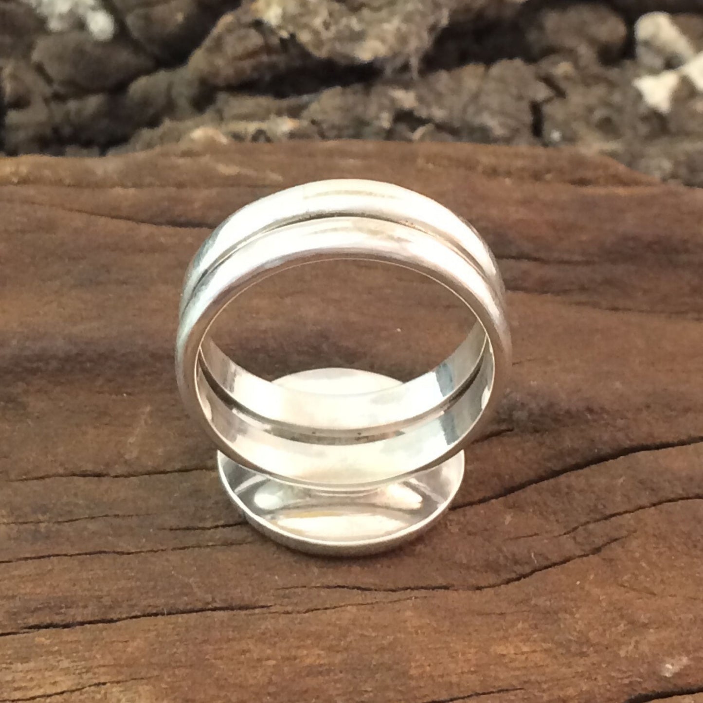 Silver rings made in Bulawayo