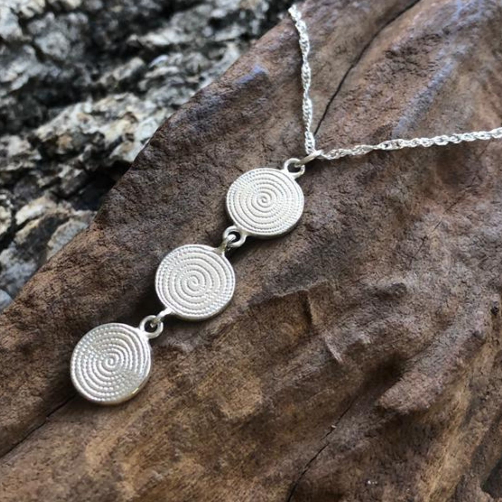 Great Zimbabwe Inspired triple ndoro Necklace made by The Zuri Collection 