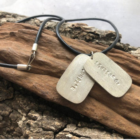 925 GPS Dog Tags Made in Zimbabwe 