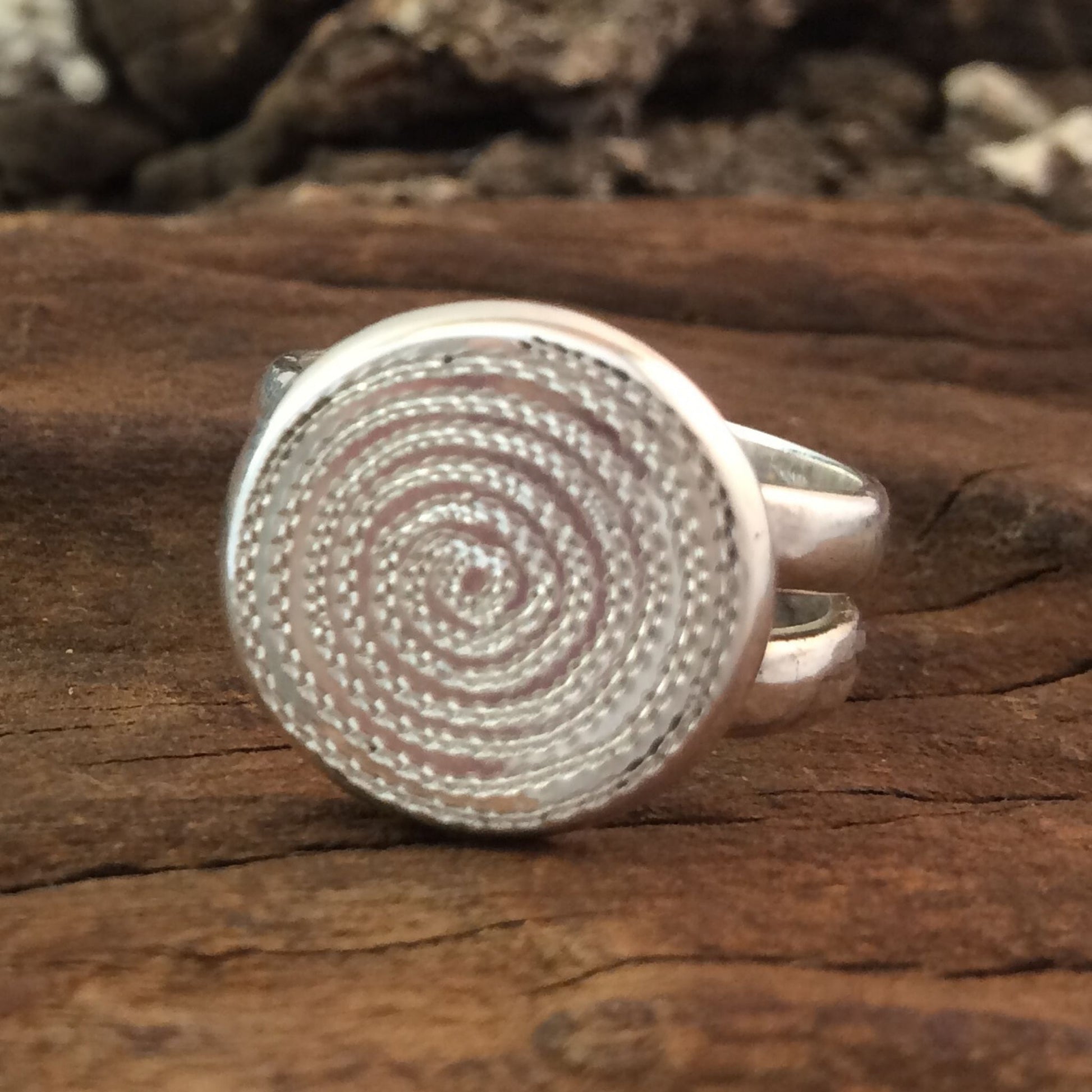 925 Ndoro Double band Ring made by The Zuri Collection 