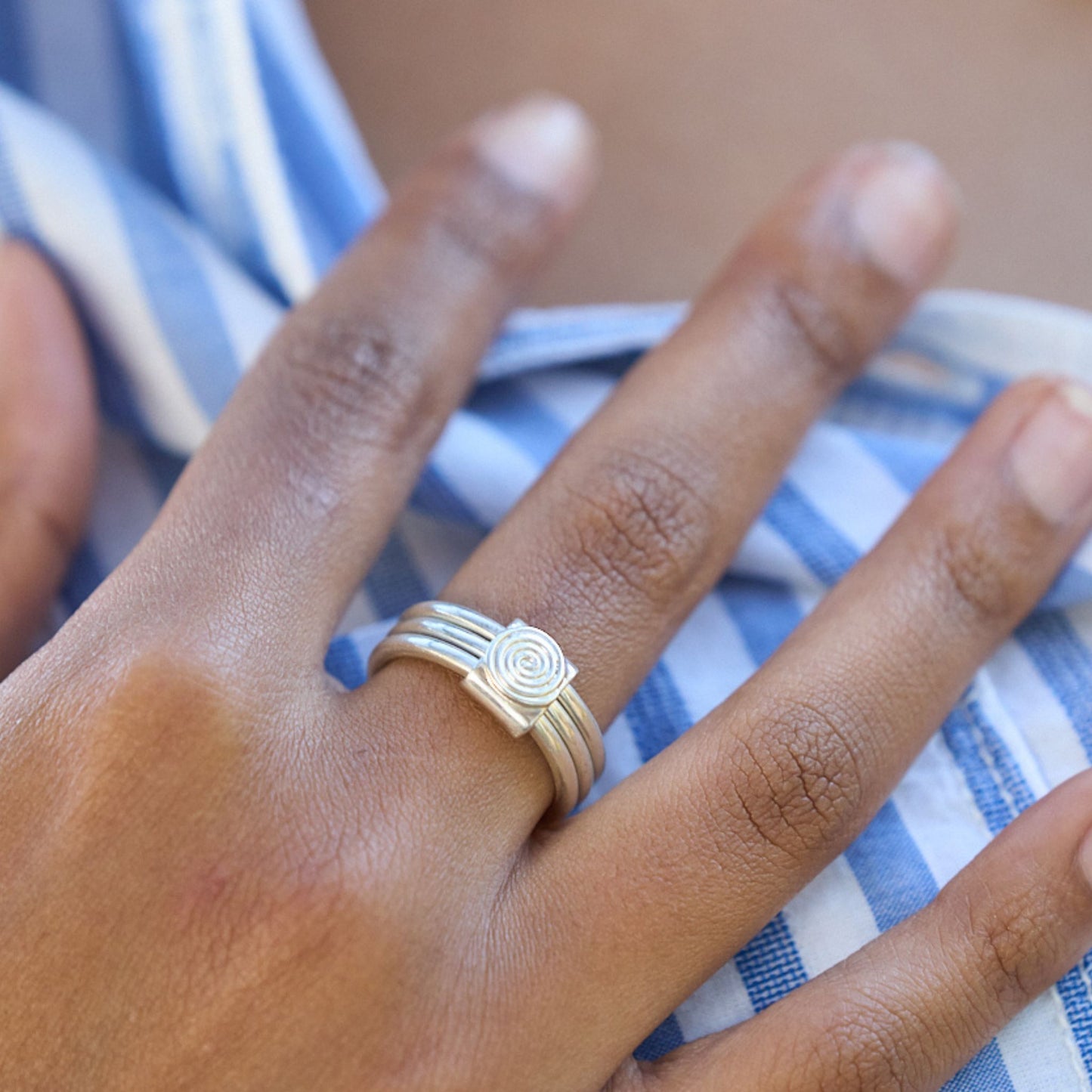925 Ndoro Stacking ring Made In Bulawayo 