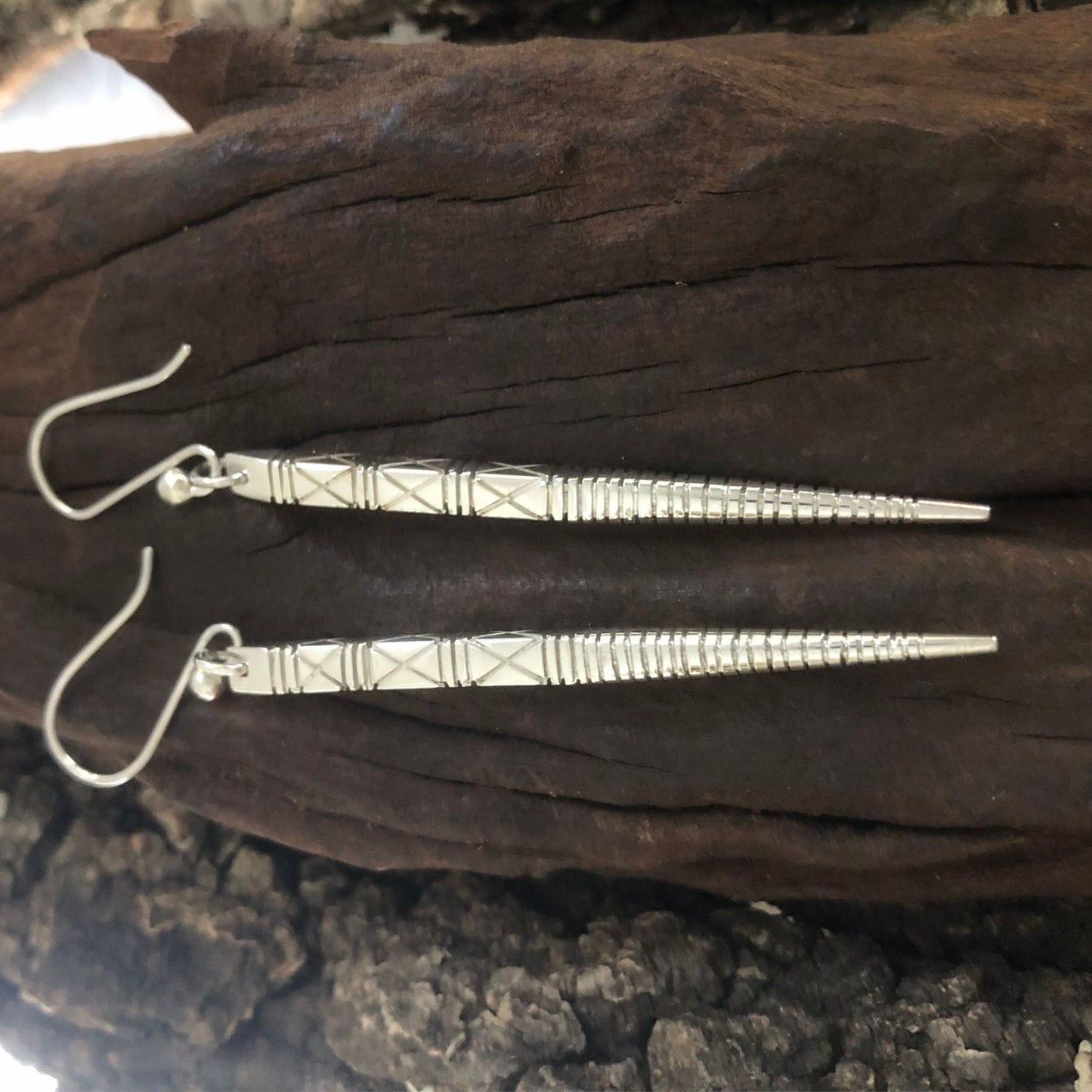Africa inspired Ndebele Spike Earrings made in Bulawayo 