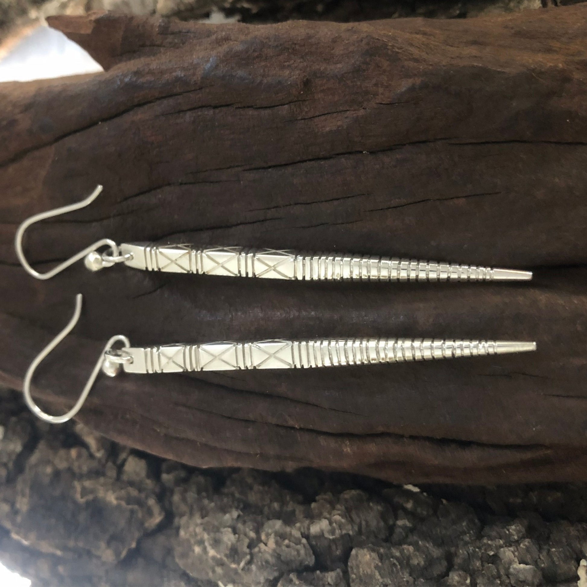 Africa inspired Ndebele Spike Earrings made in Bulawayo 