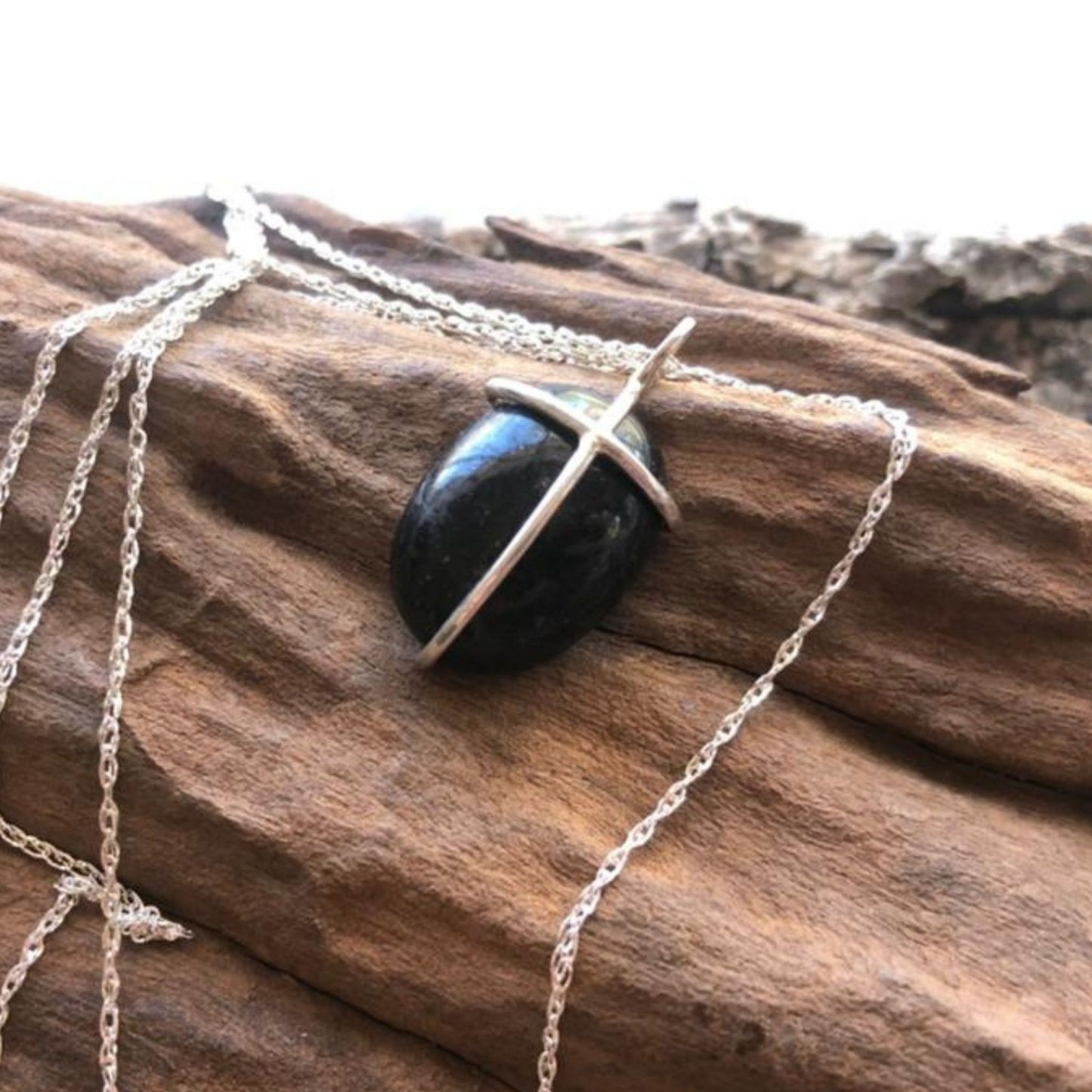 Mt Inungu Inspired Cross Necklace made by the Zuri Collection 